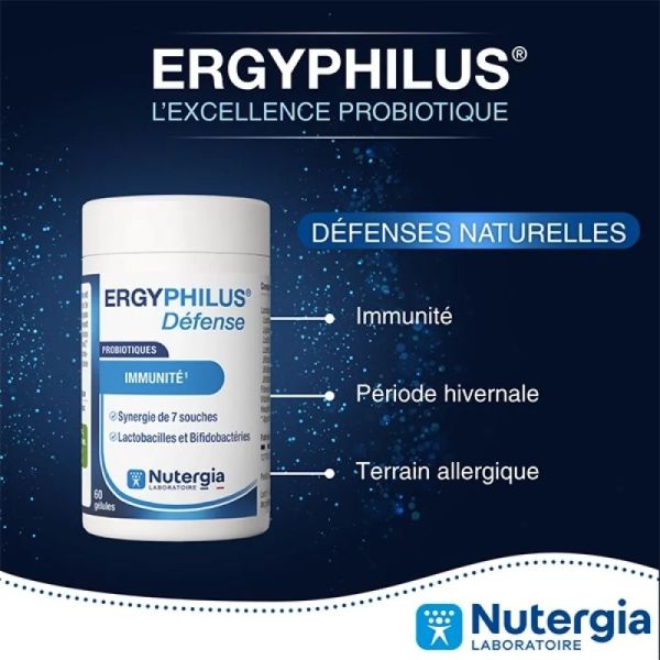 ERGYPHILUS® Défense - 60 gélules
