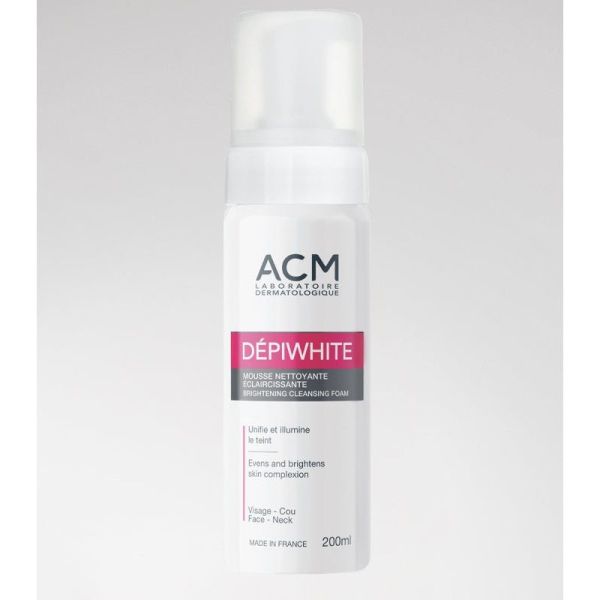 Dépiwhite Mousse Nettoyante Éclaircissante - 200 ml