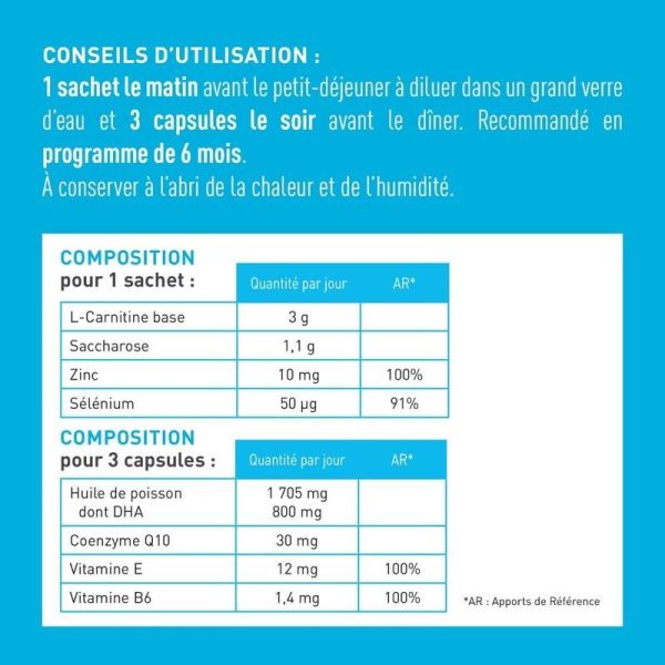 Conceptio Homme - 90 capsules + 30 sachets