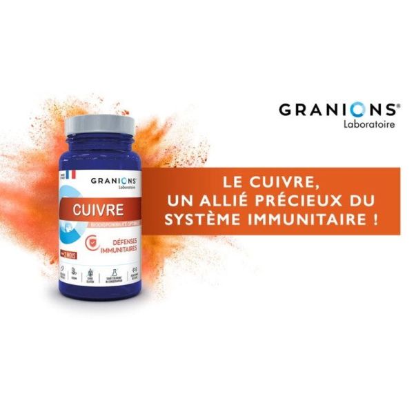 Cuivre - 60 gélules