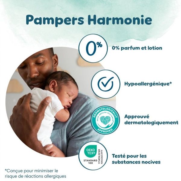 Harmonie Couches bébé Taille 4 Maxi Pack - 78 couches