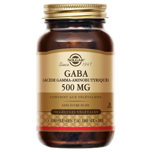 Gaba 500mg - 50 gélules végétales