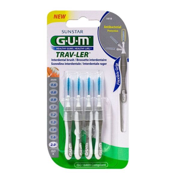 Trav-ler Brossettes Interdentaires - 2,0mm x4