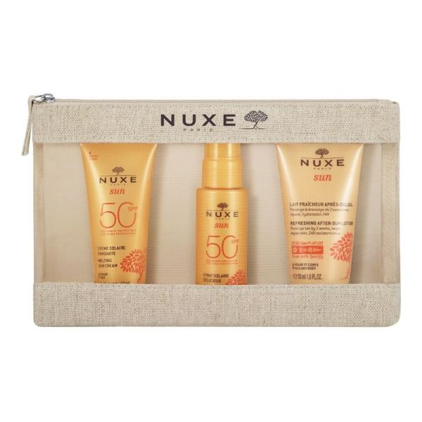 Mes Indispensables Haute Protection Solaire - Crème visage 30ml, Spray visage & corps 50ml, Lait après-soleil 50ml