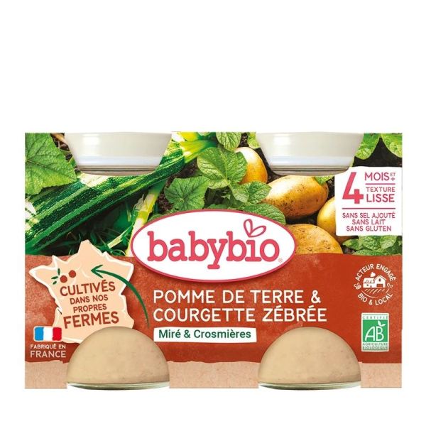 Pomme de Terre & Courgette zébrée - 260g