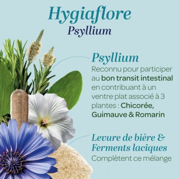 Hygiaflore Transit Ventre plat - 100 gélules