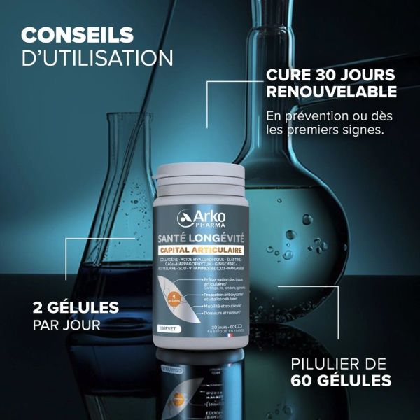 Santé Longévité Capital Articulaire - 60 gélules