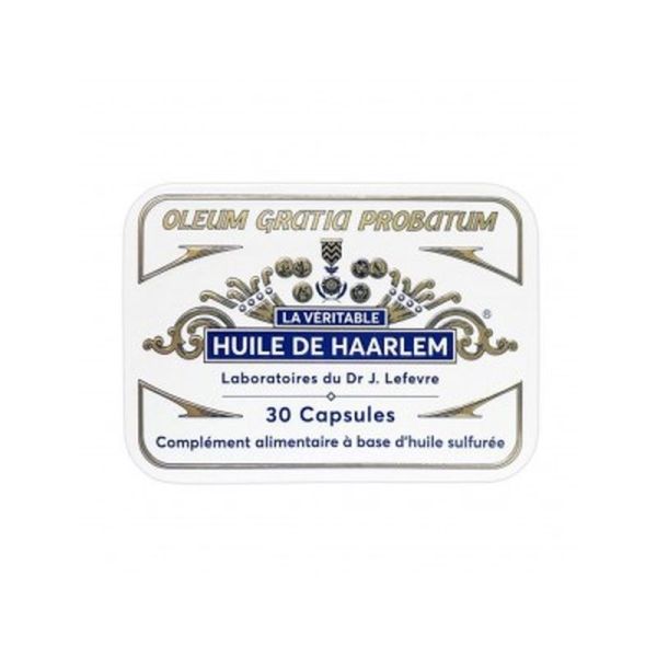 Huile de Haarlem - 30 capsules
