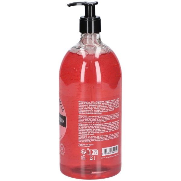 Savon Traditionnel de Marseille Rose - 1L