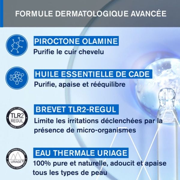 Shampoings & soins capillaires DS HAIR - Lotion Antipelliculaire Régulatrice - 100 mL