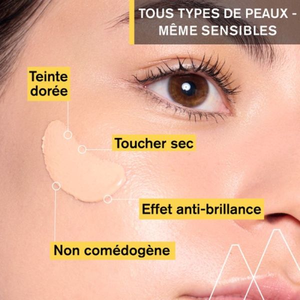 Crèmes - Crème Teintée SPF 50+ Teinte Dorée - 50 mL