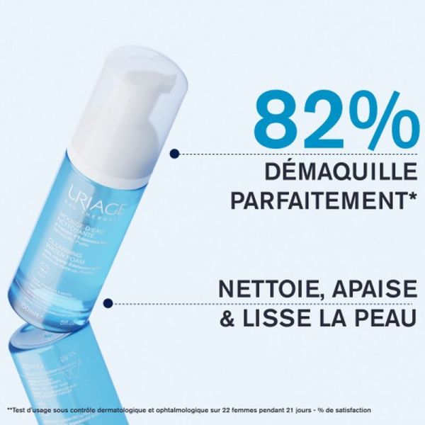 Mousse d'eau nettoyante - 150 mL