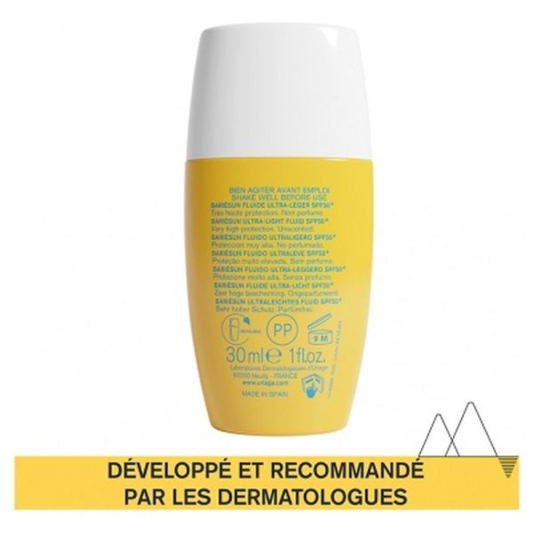 Bariesun Fluide Ultra-Léger SPF50+ - 30ml