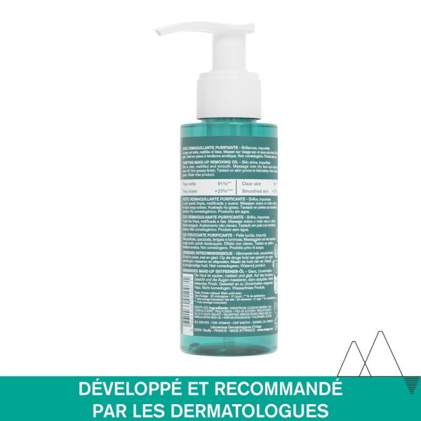 Huile Démaquillante Purifiante HYSEAC - 100 ml
