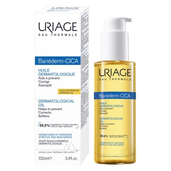 Prévention des vergetures-Bariederm-Cica Huile Dermatologique - 100 mL