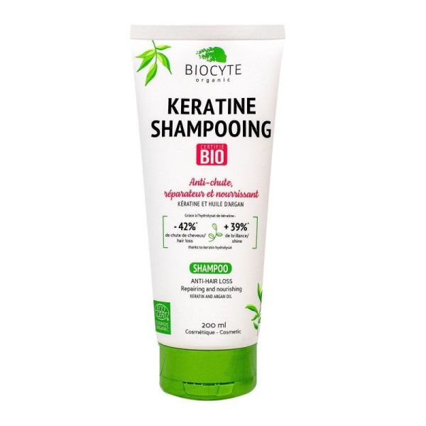 Biocyte Keratine Shampoing Bio - 200 ml