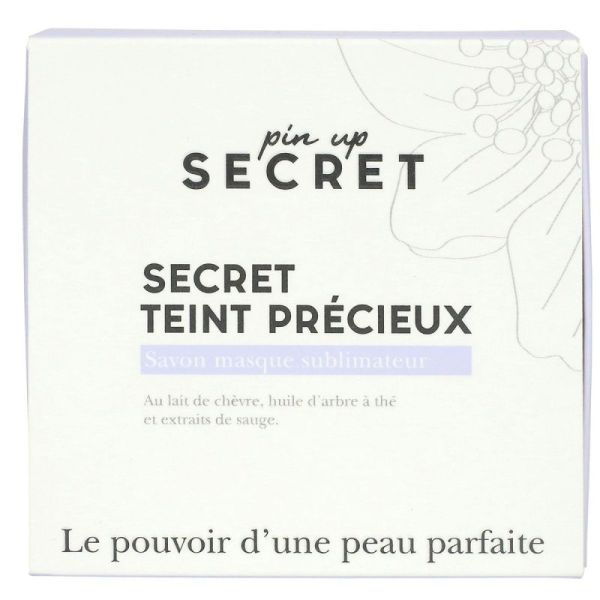 SECRET TEINT PRÉCIEUX Savon au Lait de Chèvre visage & corps 