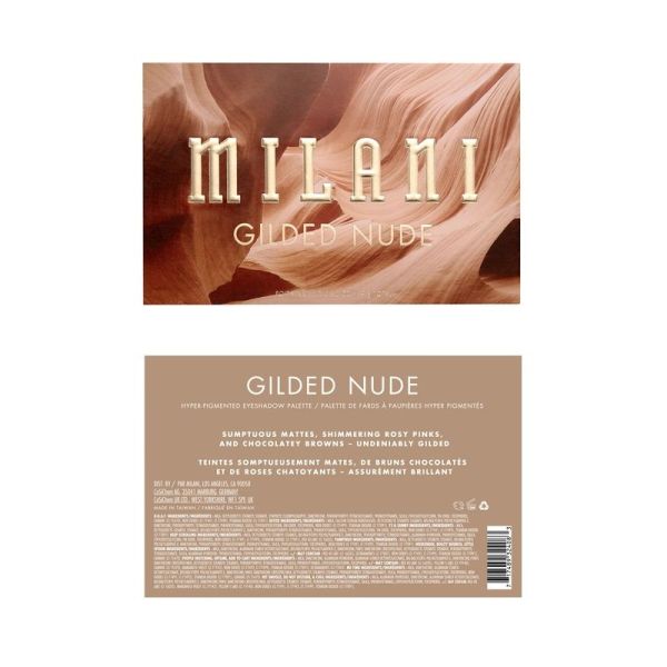 Gilded Eyeshadow Palettes - 140 Luster Light