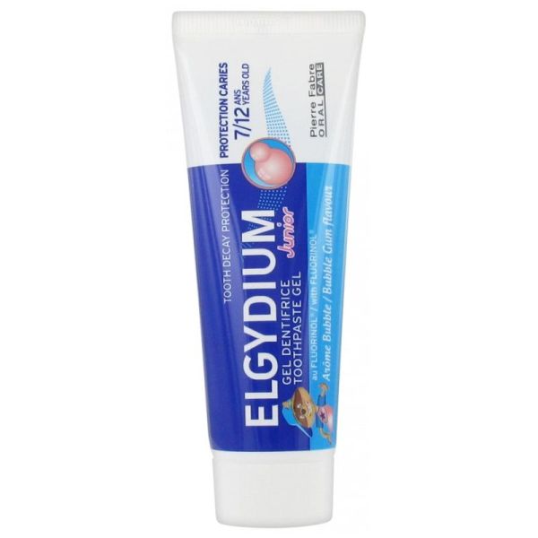 Elgydium Dentifrice Junior Bubble 7-12 ans - 50ml