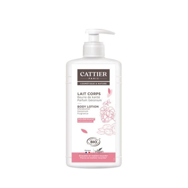 Lait nourrissant - Karité & Géranium - 500ml