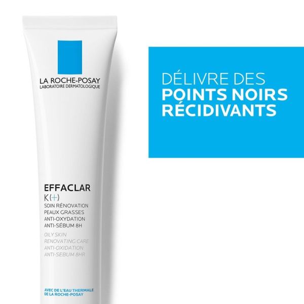 Effaclar K+ - Soin Visage Anti Points Noirs - 40 ml