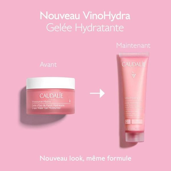 VinoHydra Gelée Hydratante à l'Acide Hyaluronique & Aloe Vera