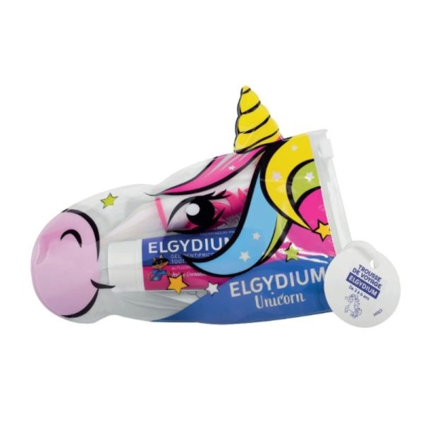 Trousse Licorne dentifrice et brosse à dents - 50ml