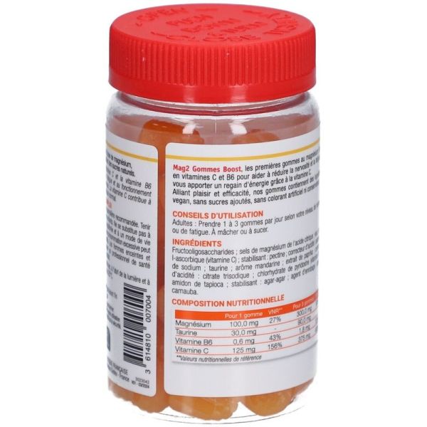 Boost Gommes Magnésium - 45 gommes