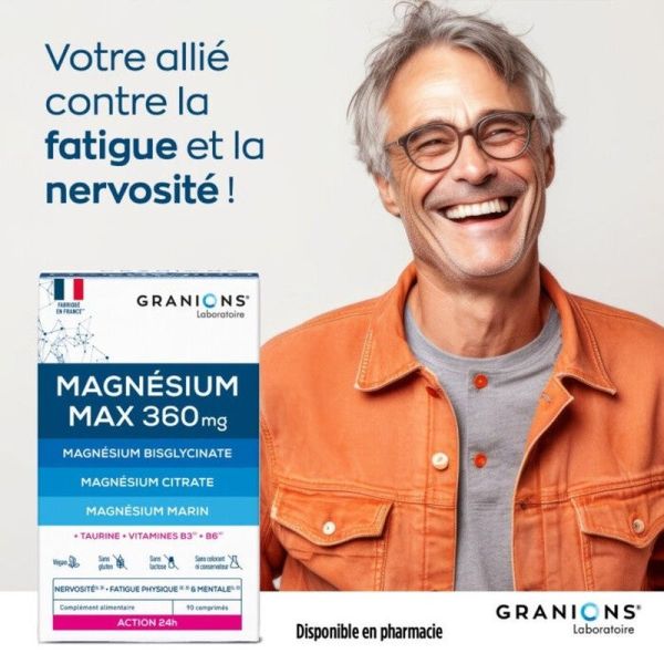 Magnésium Magnésium Max 360 mg
