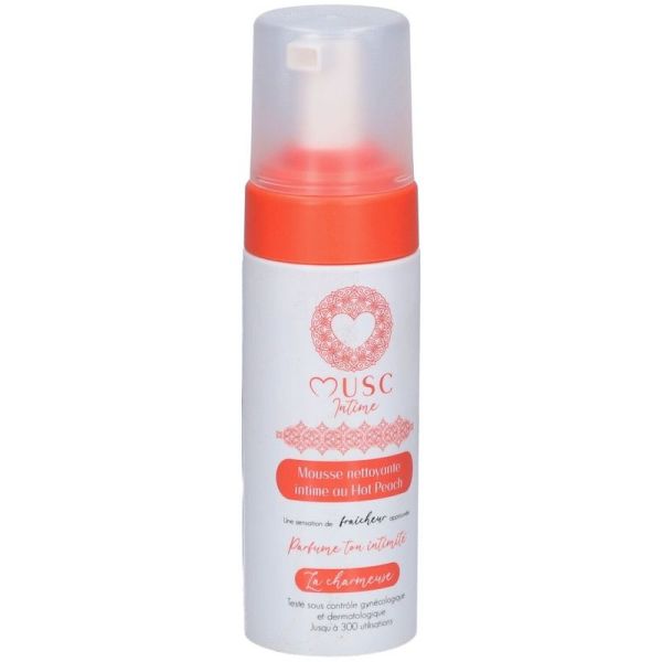 Mousse Nettoyante Intime Hot Peach - 150 ml