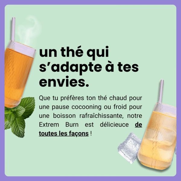 wander extrem burn - Menthe - 1 sachet