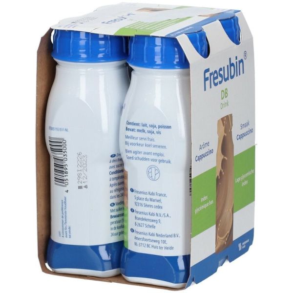 DB Drink Cappuccino - 4 x 200 ml