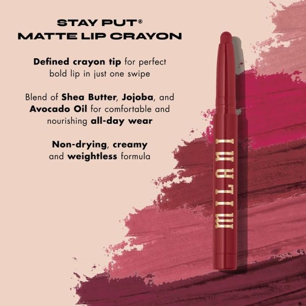 Crayon Lèvres Stay Put Matte Lip Crayon
