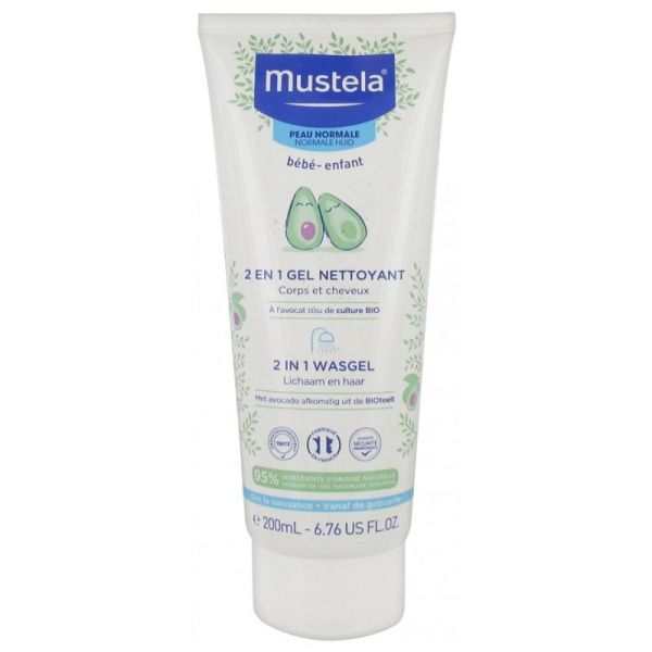 Gel Nettoyant 2en1 à l'Avocat - 200ml