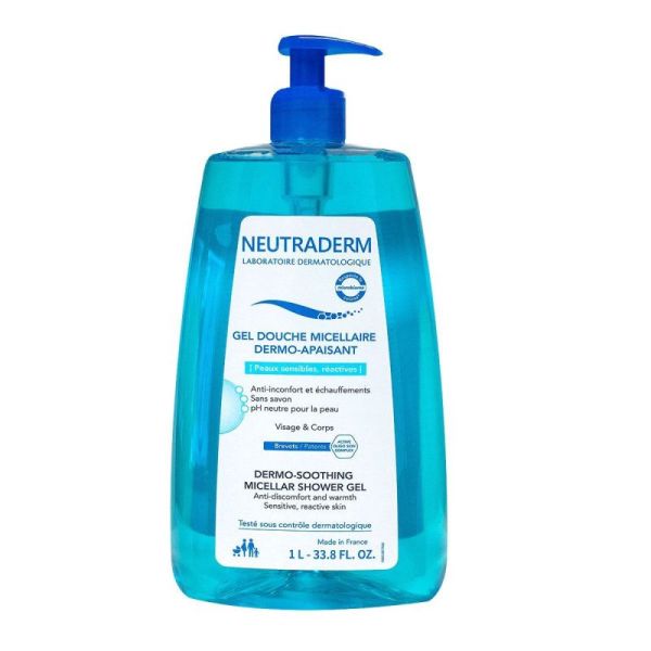 Neutraderm Gel Douche Micellaire Dermo-Apaisant - 1 L