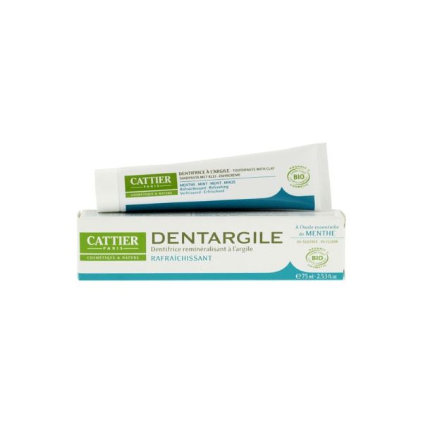 DENTIFRICE REMINÉRALISANT À L’ARGILE Dentargile Menthe - 75 ml