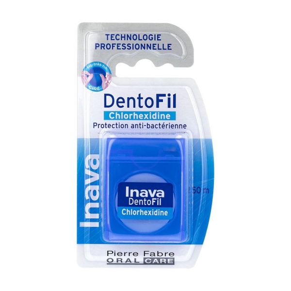 DENTOFIL chlorhexidine fil dentaire antibactérien