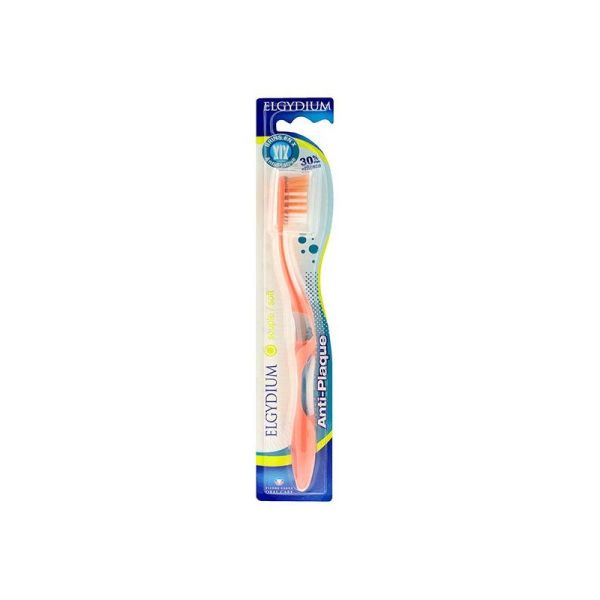 ELGYDIUM Brosse à Dents ELGYDIUM Anti-Plaque Souple - 1 unité 