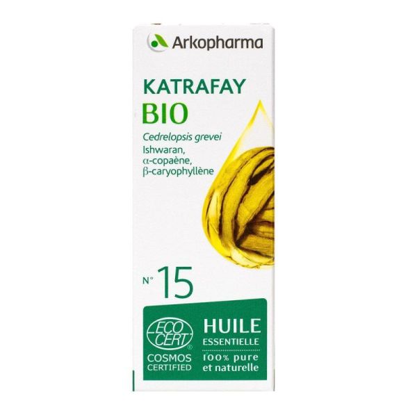 Arkopharma Huile Essentielle Katrafay (Cedrelopsis grevei) Bio n°15 - 10 ml