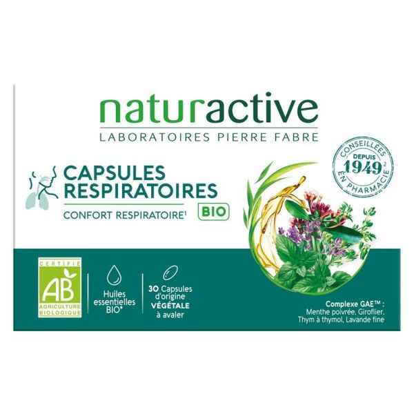 Immunité & ORL Capsules respiratoires - 30 capsules
