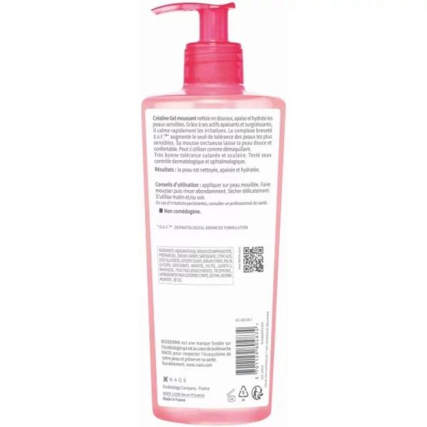 Gel moussant Créaline - 100 ml