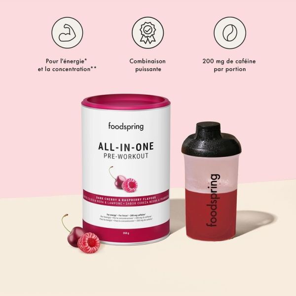 Pre workout booster puissant - 350g