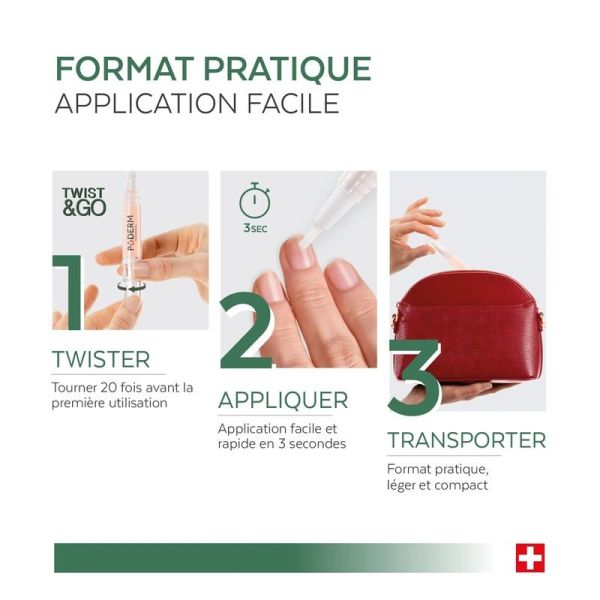 Stylo Durcisseur Ongles Cassants, Striés