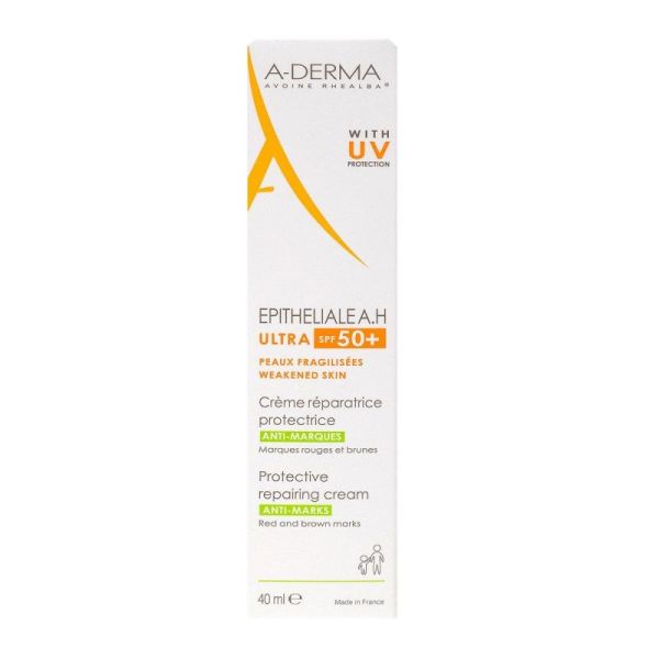 Aderma Epithéliale AH Ultra 50+ crème réparatrice protectrice - 40ml