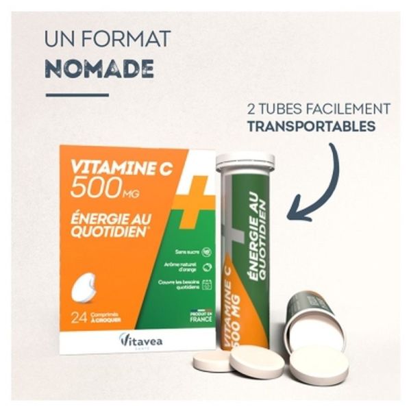 Vitamine C à croquer - 24 comprimés