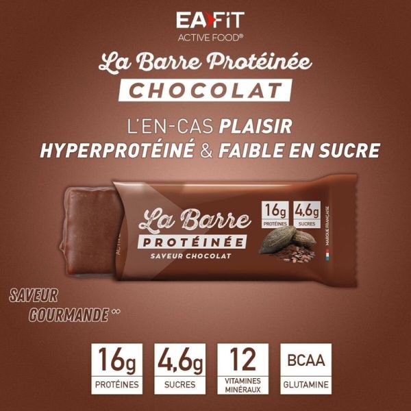 Barre Protéinée Chocolat - 46g