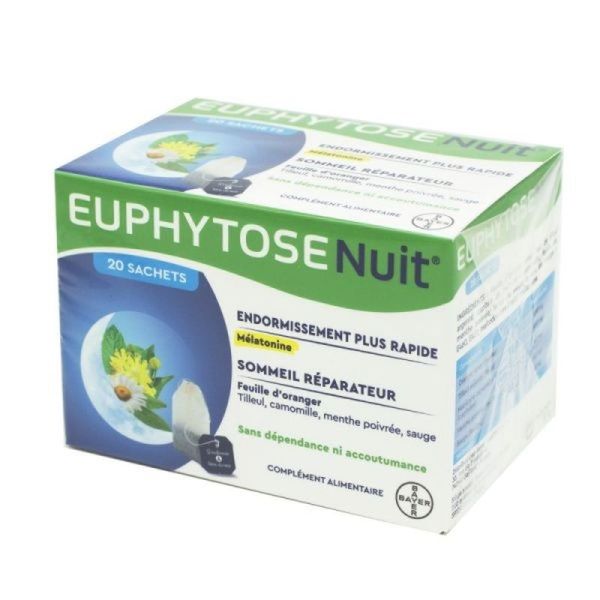 Euphytose Nuit Infusion - 20 sachets