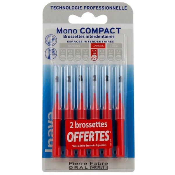Inava Mono Brossettes Rouge - 4+2 offertes