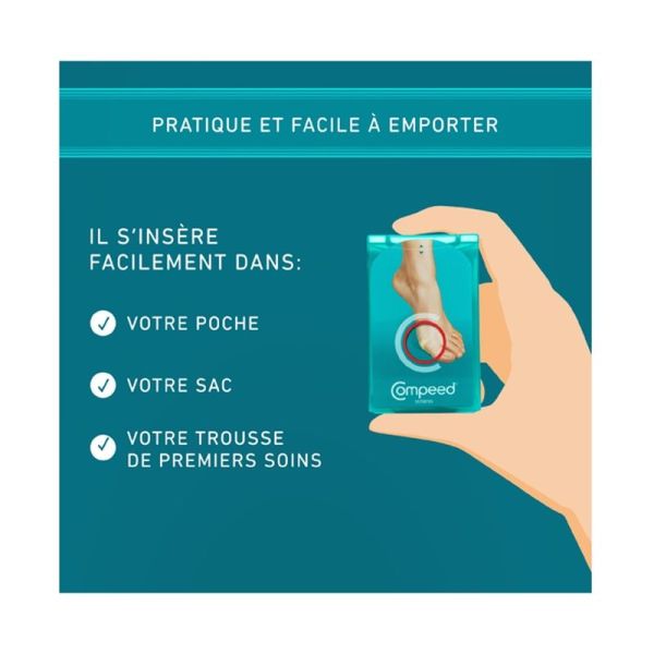 Ampoules pansements petit format - x6 pansements