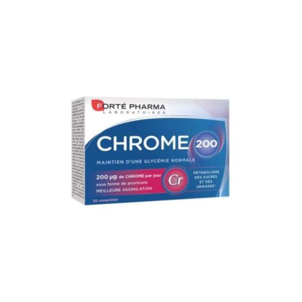 Chrome 200 - 30 comprimés